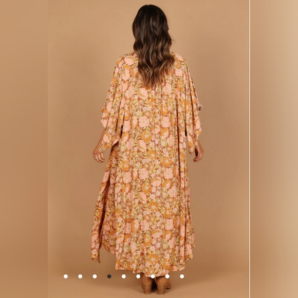 Kimono-pink floral "Mishka" - Picture 5 of 10